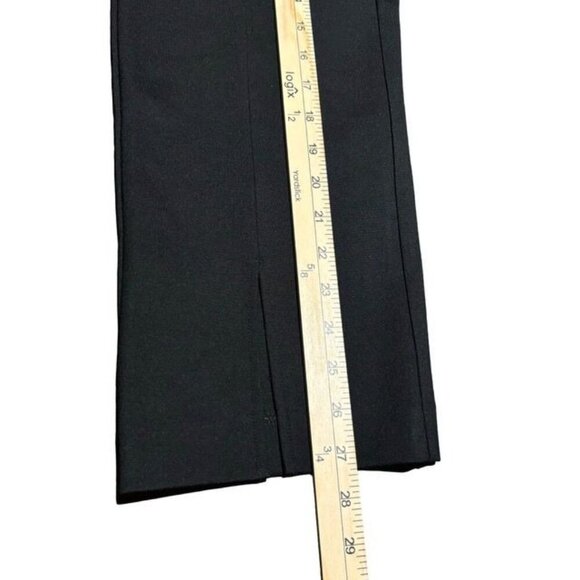 Anne Klein Ankle Pants Size XL Black Stretch - Picture 4 of 9